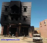 أولى صور ومعطيات حول حرق منزل وسيارات ومحل ميكانيكي بـ