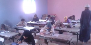 مدرسة محمد بن الحسين بجماعة تيوغزة تنفرد بتنظيم الامتحان التجريبي لتلاميذ المستوى السادس
