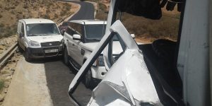 (بالصور) ... إصابات خطيرة في حادثة سير بجماعة مير اللفت